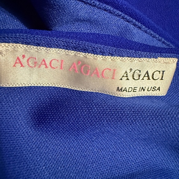 A’GACI A’GACI Elegant Blue Maxi Dress size S - Picture 8 of 8